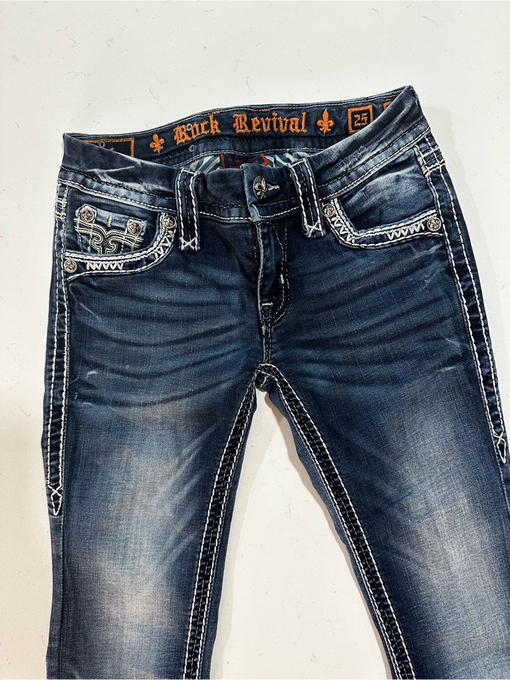 Rock Revival Bootcut Jeans - Size 25 - Picture 4 of 11
